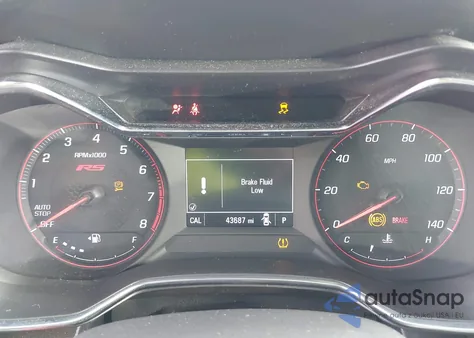 2022 Chevrolet Trailblazer Fwd Rs z USA, uszkodzony, nr VIN KL79MTSL5NB024114